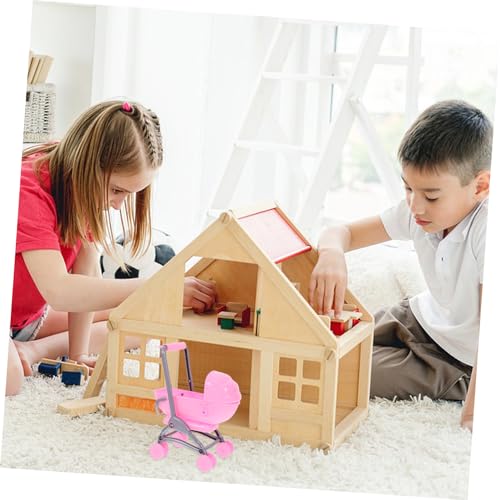 BESPORTBLE Miniatur Puppenwagen Spielzeug Für Junge Mädchen Kompakte Für Puppenhaus Und Rollenspiele Leicht Dekorativ Und Einfach Zu Handhaben Für Kreative Kinderspiele Interaktives – Bild 6