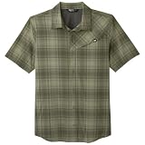 Outdoor Research Men's Astroman Short Sleeve Sun Shirt - Breathable UPF 50 Technical Button Down