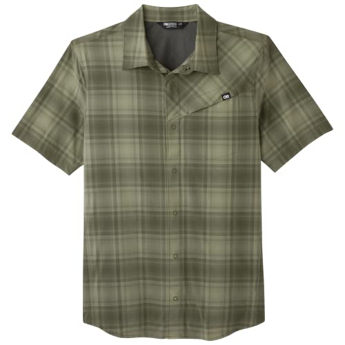 Outdoor Research Men's Astroman Short Sleeve Sun Shirt - Breathable Upf 50 Technical Button Down #TOP24