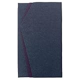 【京都の職人が手作り】 ふくさ 慶弔 両用 紫 黒 金封 ちりめん 袱紗 男性 女性 結婚式 香典 日本製 (紺青 × 紫紺)