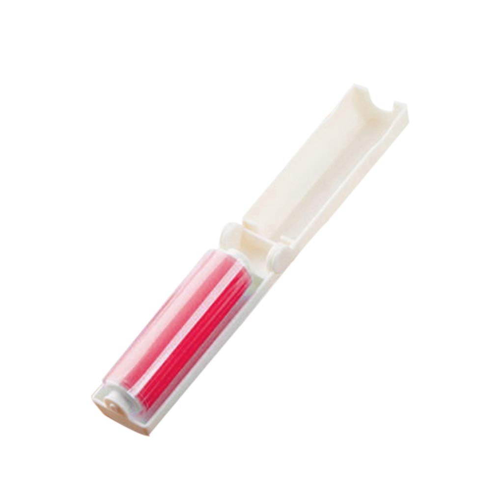 Faltbare Fusselrollen Bürsten Wasser Klebriges Haar Tierhaarentferner Kleidung Staubsauger Bürste Teppich Kleidung Reinigungswerkzeuge (Size : Green) (Red)