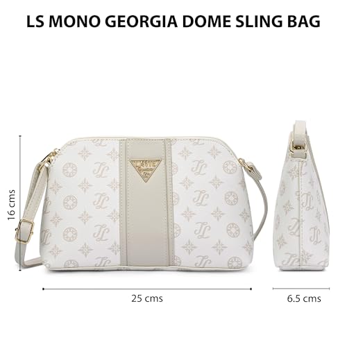 Image of Lavie Signature Women's Mono Georgia Crossbody Sling Bag | Ladies Purse Handbag | Gift For Women