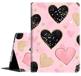 BFRKXOCK for New iPad 10th Generation Case 2022 10.9 Inch, Multi-Angle Smart Stand Cover Auto Sleep/Wake for iPad 10th Gen 10.9 inch 2022, Cute Love Heart