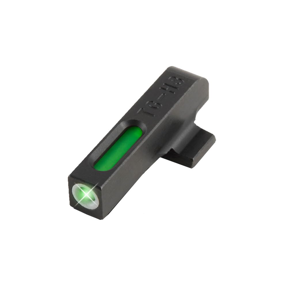 TRUGLO TFX Handgun Sight | Durable Shock-Resistant Compact Brightly Glowing Tritium &amp; Fiber-Optic Xtreme Day/Night Sight for Handguns