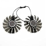 (Centro para Centro) GTX1080 GTX1070 TI GTX 980 970 GTX980 Ventilador para GeForce Palit GTX1080TI GTX1070TI Gráficos GAA8S2H Tarjeta DE Video PFTB FANSE (Blade Color : AB 2PCS)