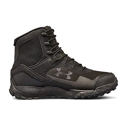 Under Armour UA Valsetz RTS 1.5 4E, Zapatillas de Senderismo para Hombre, Negro (Black/Black/Black (001) 001), 43 EU