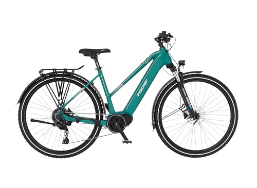 Fischer E-Bike ATB Terra 4.0i Elektrofahrrad für Damen und Herren, RH 45,...