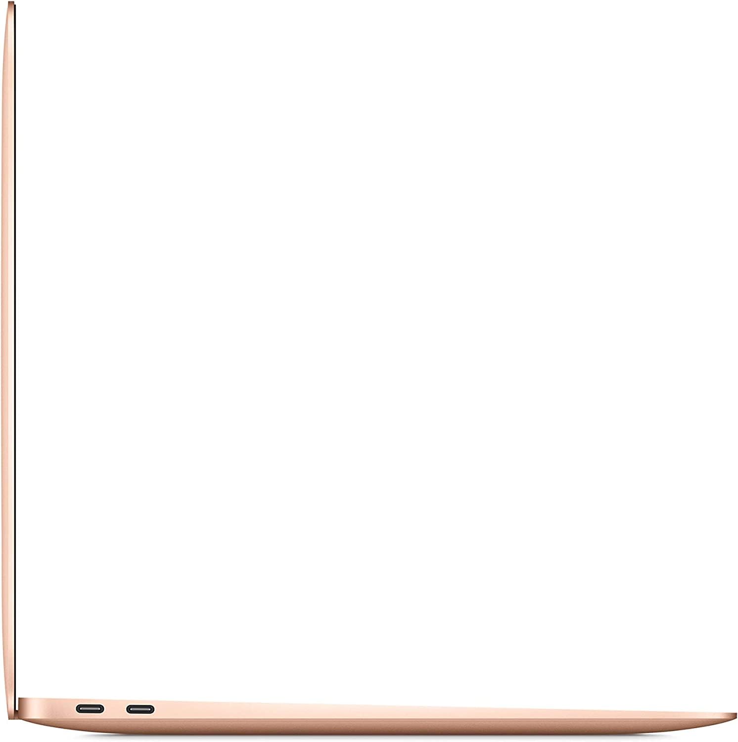 2020 Apple MacBook Air con 1.1GHz Intel Core i3 (13-pulgadas, 16GB de RAM, 512GB SSD de Almacenamiento) (QWERTZ German) Oro (Reacondicionado)