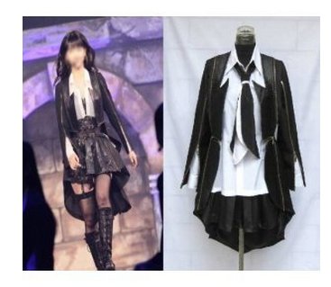 Amazon.co.jp: AKB48 大島優子 UZA コスプレ衣装 女性Sサイズ 完全