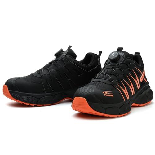 Image of Steel Toe Shoes for Men Women,Comfort Work Safety Sneaker