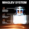 Moyu RS3M V5 SE Ball Core UV Coated 3x3 SpeedCube, 3x3 Puzzle Stickerless RS3M V5 MagLev Master Cube (MagLev+Ball Core Magic Clothes) Gift for Speed Cuber