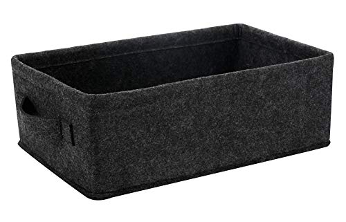 Panier de rangement rectangulaire compact pour télécommandes et petits objets