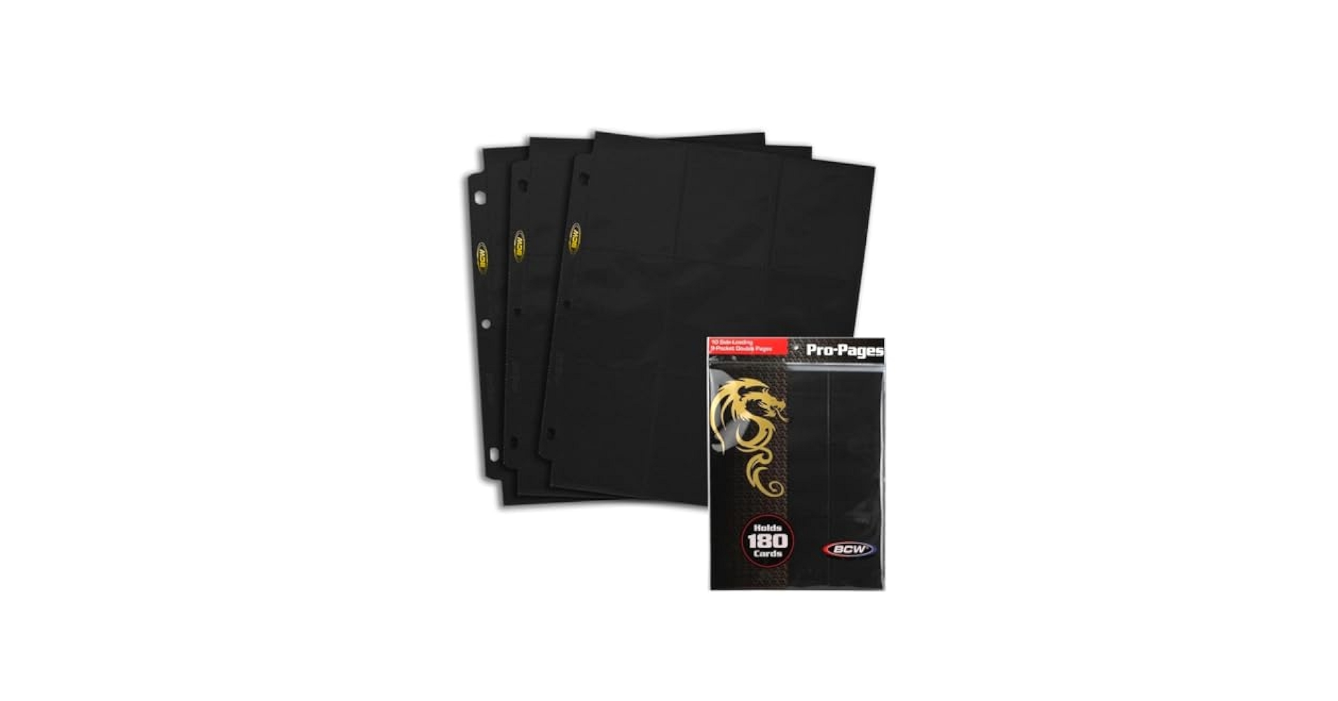 Amazon.com : BCW Double-Sided 9-Pocket Pages Holder - 10