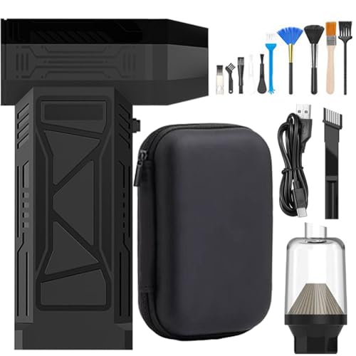 Mini Hair Dryer, Usb Rechargeable Powerful Air Blower, 150000rpm High Speed Motor, Computer Keyboard Cleaning Tool, Multi-function Wireless Hair Dryer