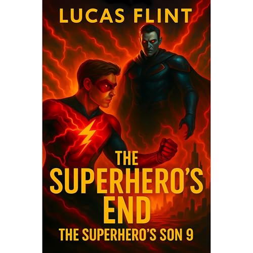 The Superhero's End Audiolibro Por Lucas Flint arte de portada
