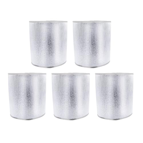 Tidevib 5er-Pack Aluminiumfolie Pflanzenschutz Abdeckungen