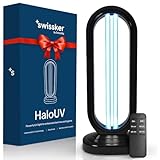 Swissklip HaloUV, Mold Remover, Home Disinfection Device, Dust Mites Remover, UV Light Sanitizer, Ultraviolet Sanitizer for Home, Room & Kitchen, Ultraviolet Light with 4 Speed Timings