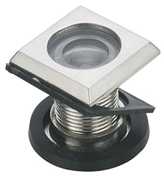 Eyeberry Square Door Viewer Door Eye E-005, Ultra Clear, 180 Degree (3 Pcs.)