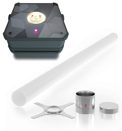 Ape Labs ComboTube 2.0 | Solo - IP65, Grey, Uplight + Tube Décor