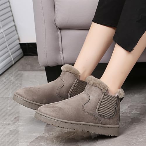 Botas de invierno de lana auténtica para mujer con máximo confort de nieve 2