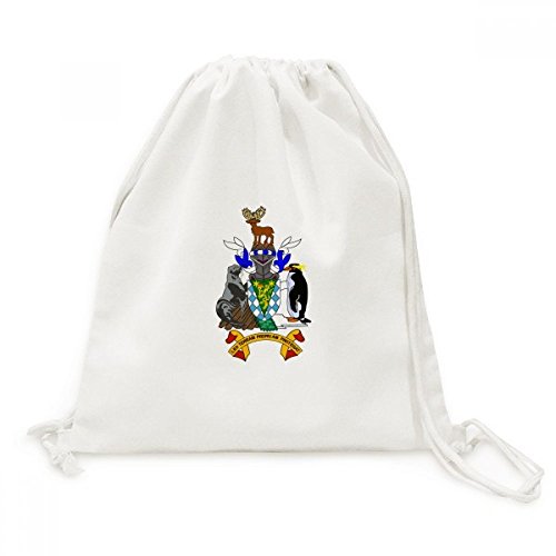 Sac à dos cordon en toile motif Europe voyage sac randonnée légère