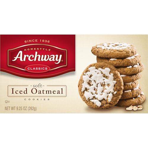Image of Archway Cookies, Soft Iced Oatmeal Cookies, 9.25 Oz (Pack of 9)