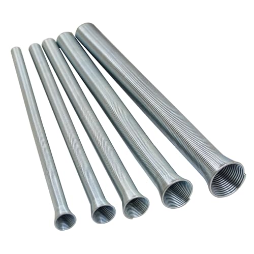 Ressort extérieur de cintrage pour tube multicouche 200mm Ressort cintrage tube cuivre PVC aluminium Cintreuse de tuyau pour tuyauterie Climatisation tuyaux Plomberie hydraulique clim (un ensemble)