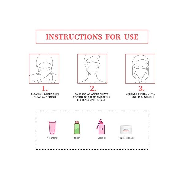 Collagen-Face-Moisturizer-Skin-Care-Facial-Cream-Firming-Skin-Anti-ageing-Cream-Anti-wrinkle-Facial-Cream-105-floz Collagen Face Moisturizer Skin Care Facial Cream Firming Skin Anti-ageing Cream Anti-wrinkle Facial Cream (1.05 fl.oz)