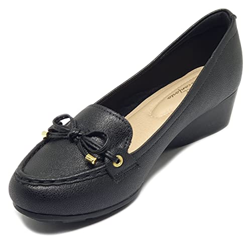 Sapato Mocassim Modare Anabela Preto - 37