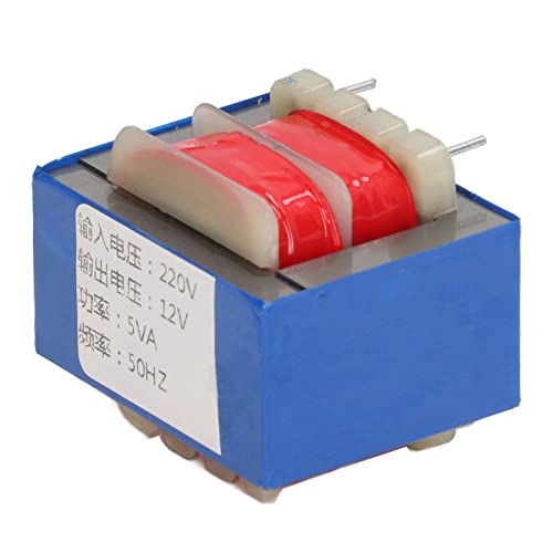 Transformador de Isolamento de áudio, Leve 5 Pinos 5W 220V Entrada 12V Conversor de Tensão de Saída