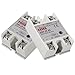 Coliao 3pcs SSR-25AA Solid State Relay AC to AC 80-250V Input to 24V-380V Output Semi-Conductor Solid State Relay Module