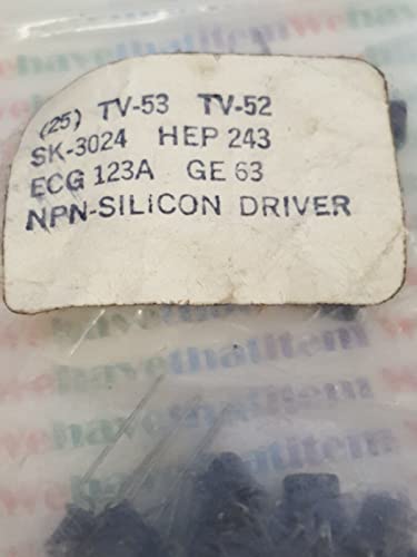 TV-53 / N-41 / Crosses to ECG123A, GE63 / Transistor / 3 Pieces (qzty)