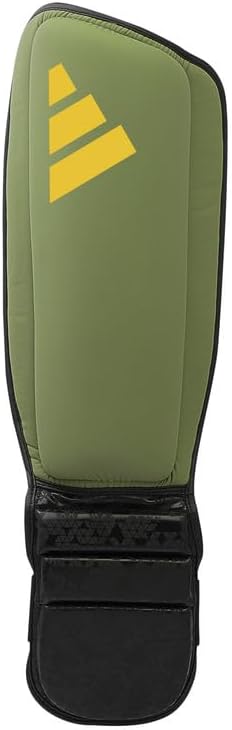 adidas x Anderson Silva Co-Branded Shin n Step Protector - Ultimate Gear for Muay Thai, MMA, and Kickboxing Training - Maximum Protection and Performance - Shin Guards for Men, Women & Youth