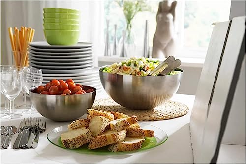 Ikea Blanda Blank Serving Bowl, 11", Stainless Steel - Thumbnail 4