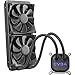 EVGA CLC 280mm All-In-One RGB LED CPU Liquid Cooler, 2x FX13 140mm PWM Fans, Intel, AMD, 5 YR Warranty, 400-HY-CL28-V1