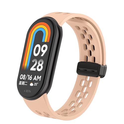 [Etsbaocy] �o���h For Xiaomi Smart Band 10 / 9 / 8�Ή� �����x���g �V���I�~ �X�}�[�g�o���h10/9/8 ���C�N���X ������ �V���R�� �X�g���b�v �_�炩�� �����Y�����f�B�[�X�p - �s���N