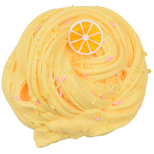 Image of Butter Slime Kit 3 Pack with Coffee Slime, Milk Slime and Lemon Slime, Beverage Slime, Non-Sticky Sludge Super Soft Cotton Putty Toys, Birthday Gifts Kids Party Favors for Girls and Boys