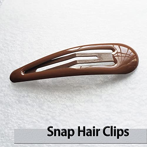 Rocst Snap Hair Clips Hair Style Accessories Kits For Girl Women Ballet Dance U Shaped Hair Pins Bobby Clips,43Pcs (Black, 3 Inch Kit) #TOP2
