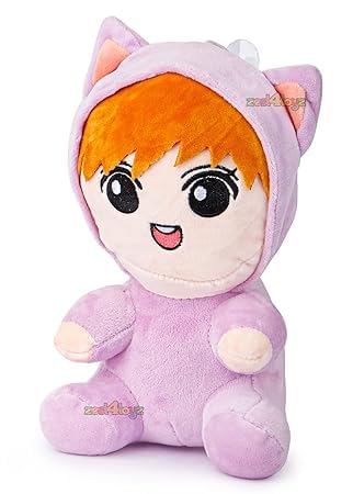 Image of Masha Bear Soft Toys for Kids Plush Super Soft Stuffed Plush Dolls Baby Girl Teddy Bear for Girls & Boys Stuffed Toys Washable & Cuddly 25 cm