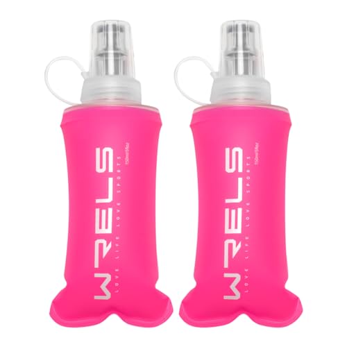 Collapsible Soft Water Flask (BPA-Free Pink 5oz)