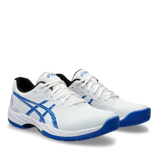 TENIS ASICS GEL GAME 9 ALL COURT BRANCO E AZUL - 2024 (1041A337-103, BR, Adulto, Numérico, 42)