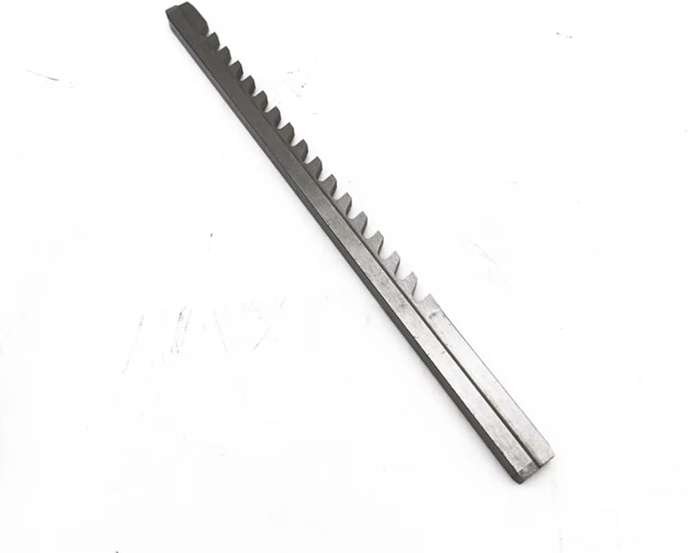 Push Type Keyway Broach High Speed Steel Cutting Tool 2mm to 14mm for Machine Processing