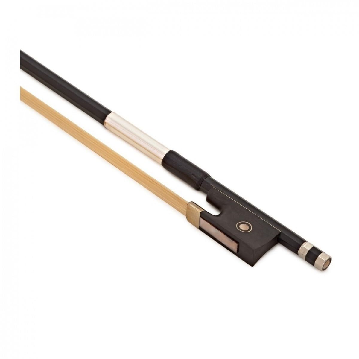 Violino Elettrico 4/4 con Amplificatore e Accessori, Bianco | Pickup attivo per connessione ampli/FX, pickup sotto ponte con controllo tono, leggio e spallaccio inclusi