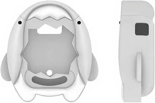 Silicone Case for Tamagotchi Paradise,Shark Shape Soft Shell Protective Cover Skin protector for Tamagotchi Paradise