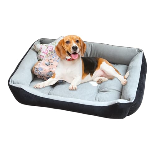 Lit chien matelas épais lavable et chaud pour petit chiot