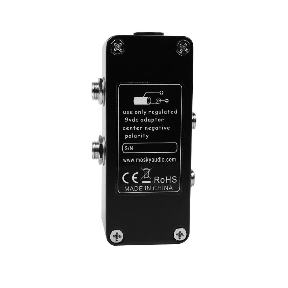 Mini Robusto commutatore di Loop in Metallo True Bypass per Strumenti Musicali, selettore di Loop di Effetti durevoli, Routing del Segnale Regolabile per chitarristi e Musicisti