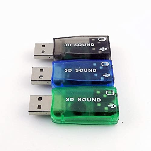 Lapster USB Sound Card 5.1 Stereo & Mic for PC Desktop and Laptop (Mix Colour) - Image 2