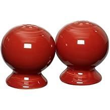 Fiesta 2-1/4-Inch Salt and Pepper Set, Scarlet