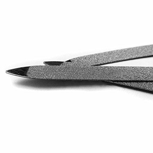 Nagelfeilen Metall Plastikhandgriff Maniküre Werkzeug, 5 Stück – Bild 6