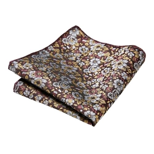 EVNFHCEJ Fazzoletto da Taschino Simpatico Fazzoletto da Taschino in Seta Intrecciata a Mano Stampato Hombre Rosa Accessori di Abbigliamento da Ufficio(SP192)